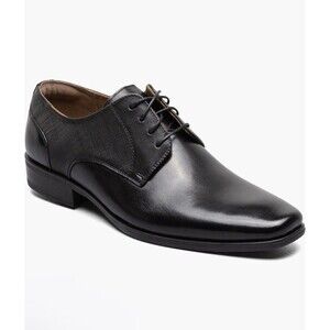 Florsheim Shoes 11.5 Jackson Plain Toe Oxford Black Leather Men’s EU  44.5 NIB